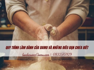 Quy trình làm bánh của Damu và những điều bạn chưa biết