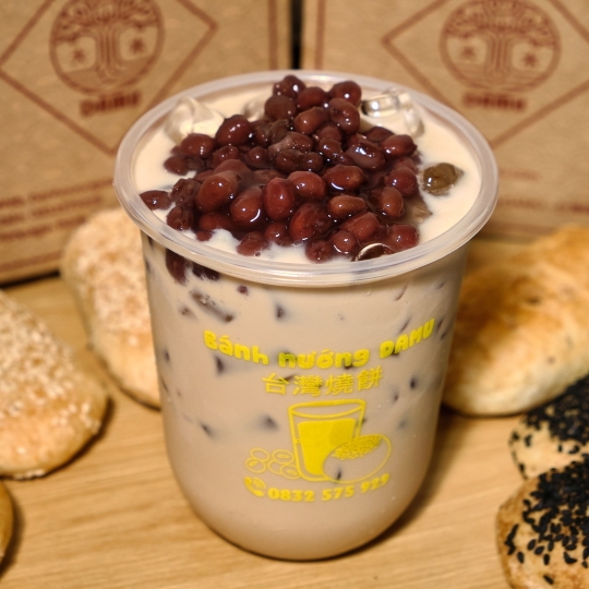 Milk Tea with Red Bean 紅豆奶茶