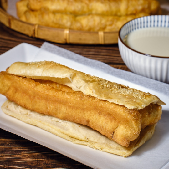 Clay Oven Roll with Chinese Donut 燒餅油條