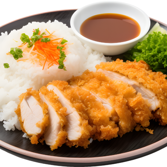 Rice with Chicken Chop 炸雞排飯