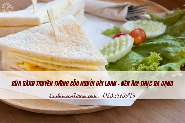 Bữa sáng truyền thống của người đài loan